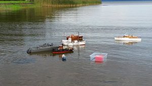 Modellbåtar från båtsektionens träffar